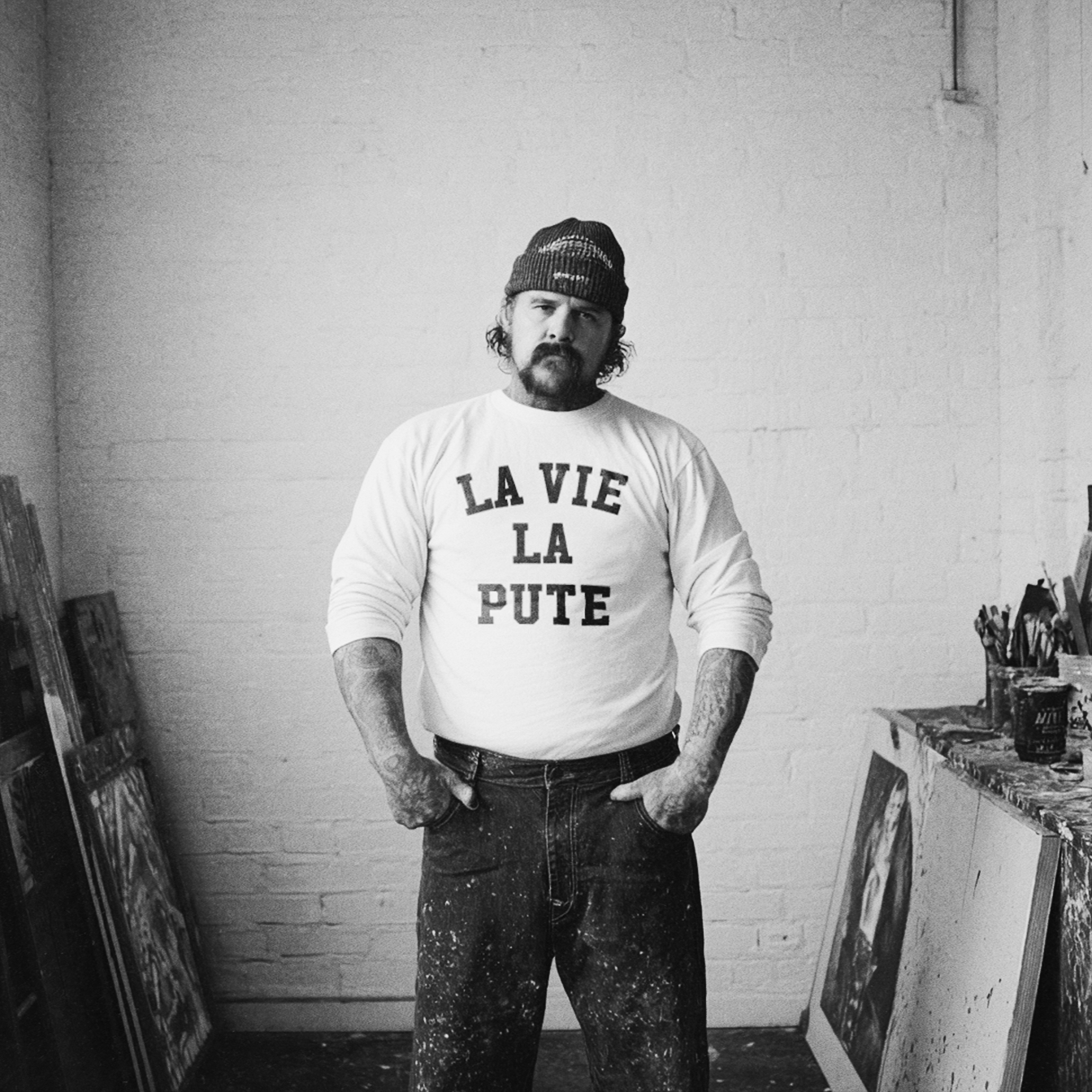 LE LONG SLEEVE BLANC